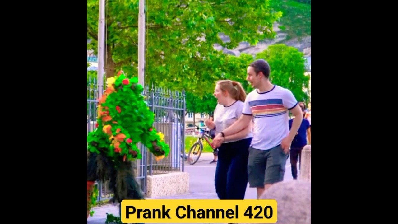 Tree Prank | 015 | Funny Prank | Scary Prank