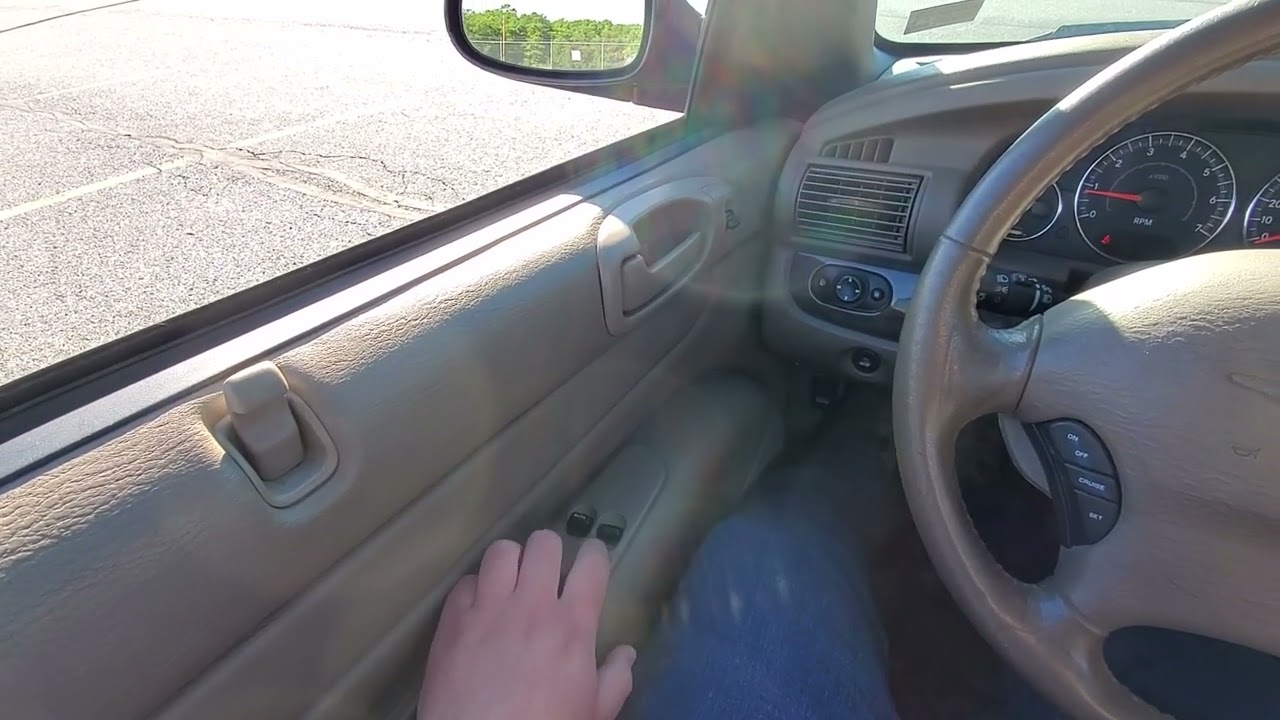 2004 Chrysler Sebring Convertible Top Operation