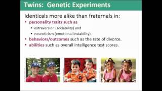Exploring Psych Ch 2 Behavior genetics