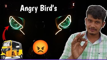 How To Install Angry Bird Light Auto Rickshaw | Naveed Electration Technology