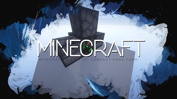 Minecraft (1.13, 1.14) Compact Nano Farm! Minecraft Tutorial, Building Tricks and Tips