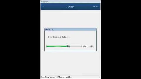 Yanhua Mini ACDP All keys lost Program: BMW FEM / BDC