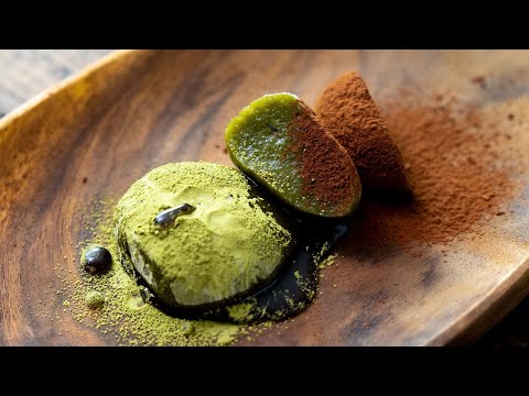 Matcha chocolate rice cakeのサムネイル