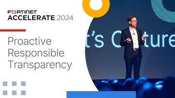 Proactive Responsible Transparency | Accelerate 2024