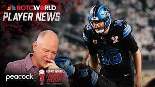 Lions offense on the naughty list after loss to Vikings | Fantasy Football Happy Hour | NFL on NBC