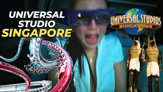 I SURVIVED Universal Studios Singapore’s CRAZIEST Ride! 😱🎢