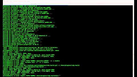 Linux Tutorials: Install Ruby using Rbenv