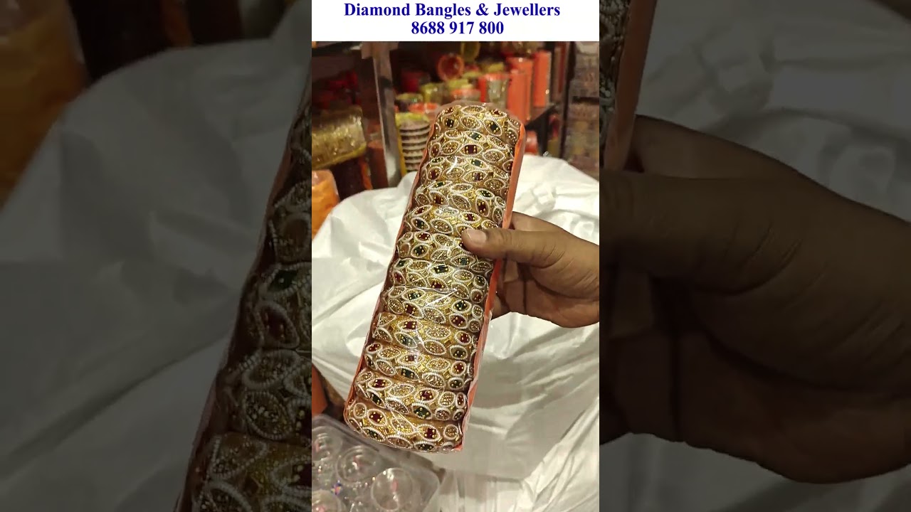 Ramzan Dhamaka Sale ₹ 15/4 Designer Bridal Bangle Sets Dubai Gold Jewellery Purses 