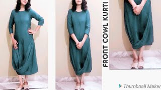 cowl kurti