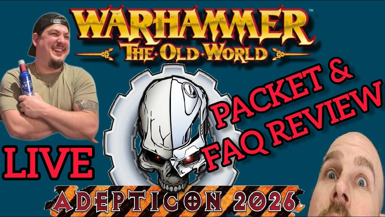 Adepticon 2026 WARHAMMER THE OLD WORLD Packet & FAQ Review