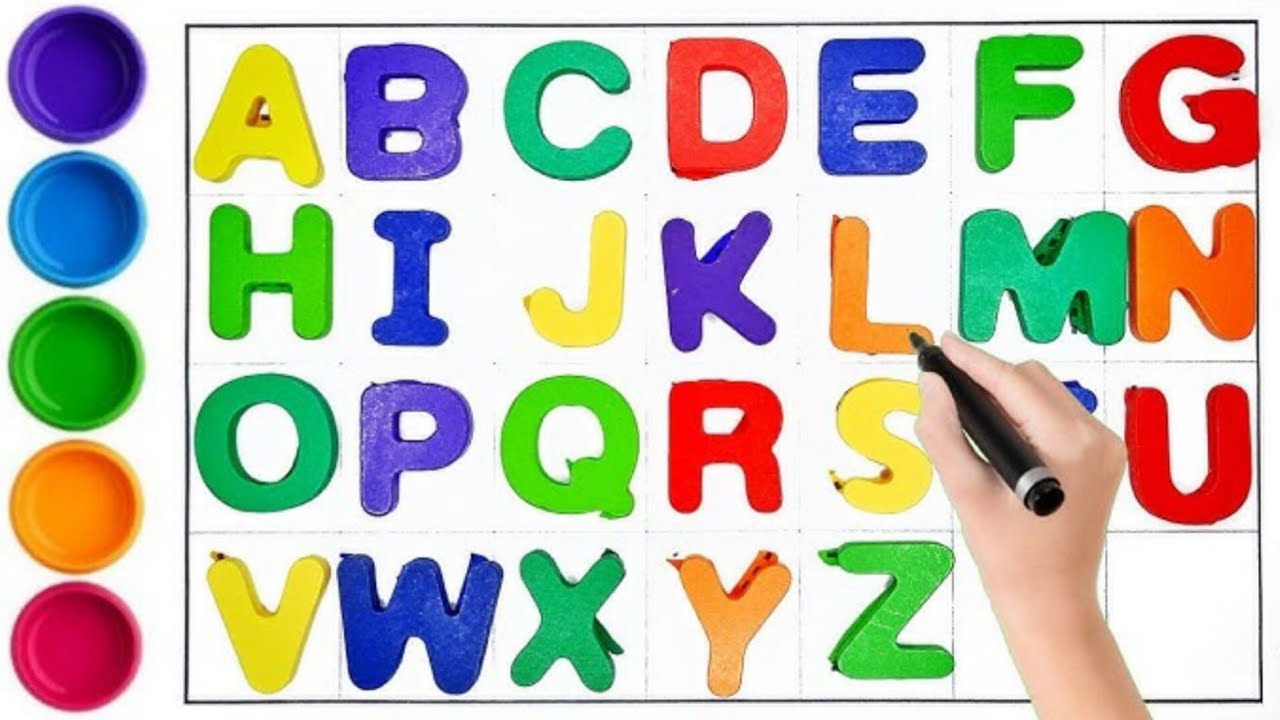 A for Apple 🍎 . Pre school learning videos Indian 