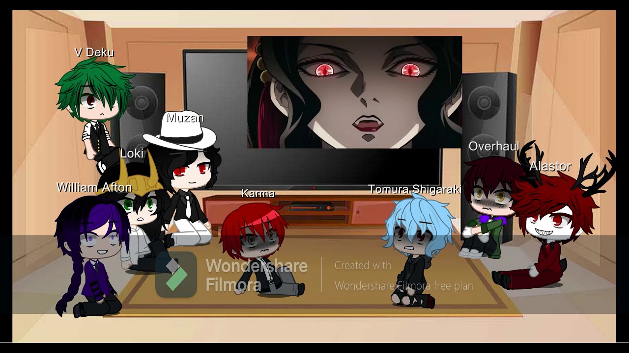 Fandom Villains react to AMV part 6 Gacha Club