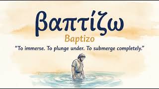 What Baptism Actually Meant Before Jesus — And How He Redefined It