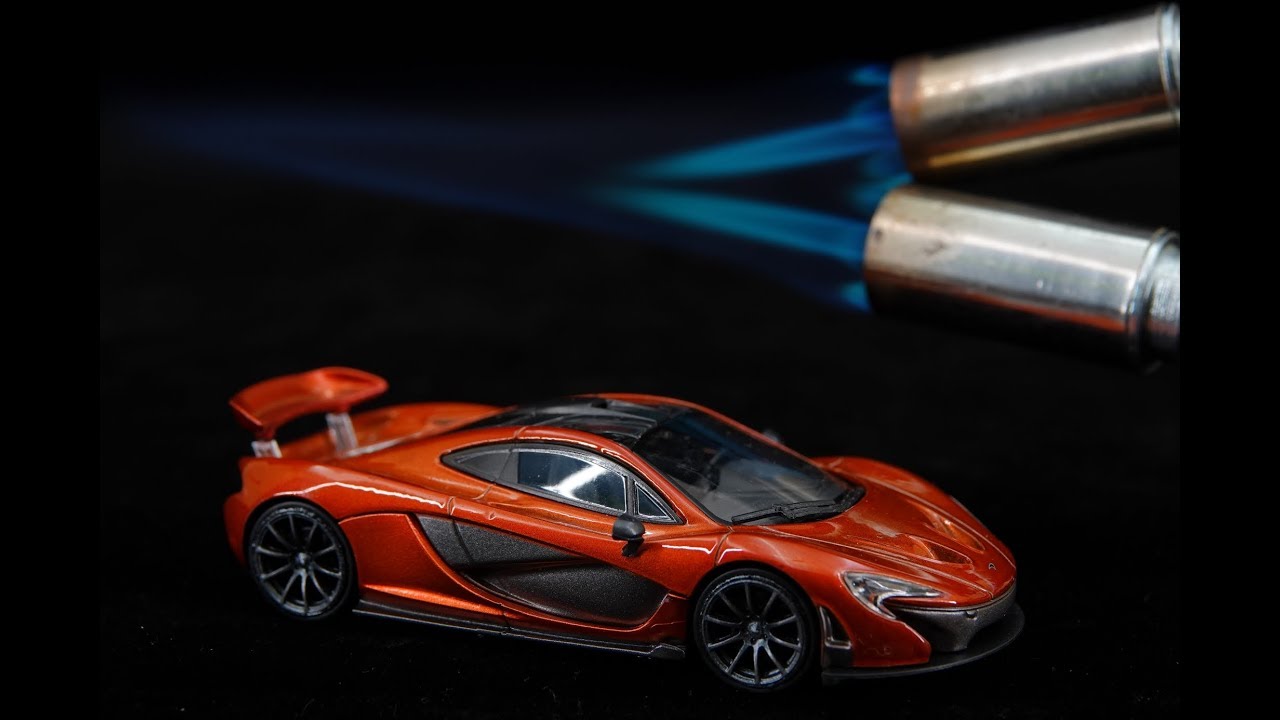 Gas Torch vs Aluminum alloy toy car