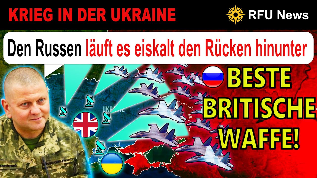 26.APRIL: 1 SCHUSS - 100 TREFFER ! Neue britische HF-Waffe kontert russische Drohnenentwicklung