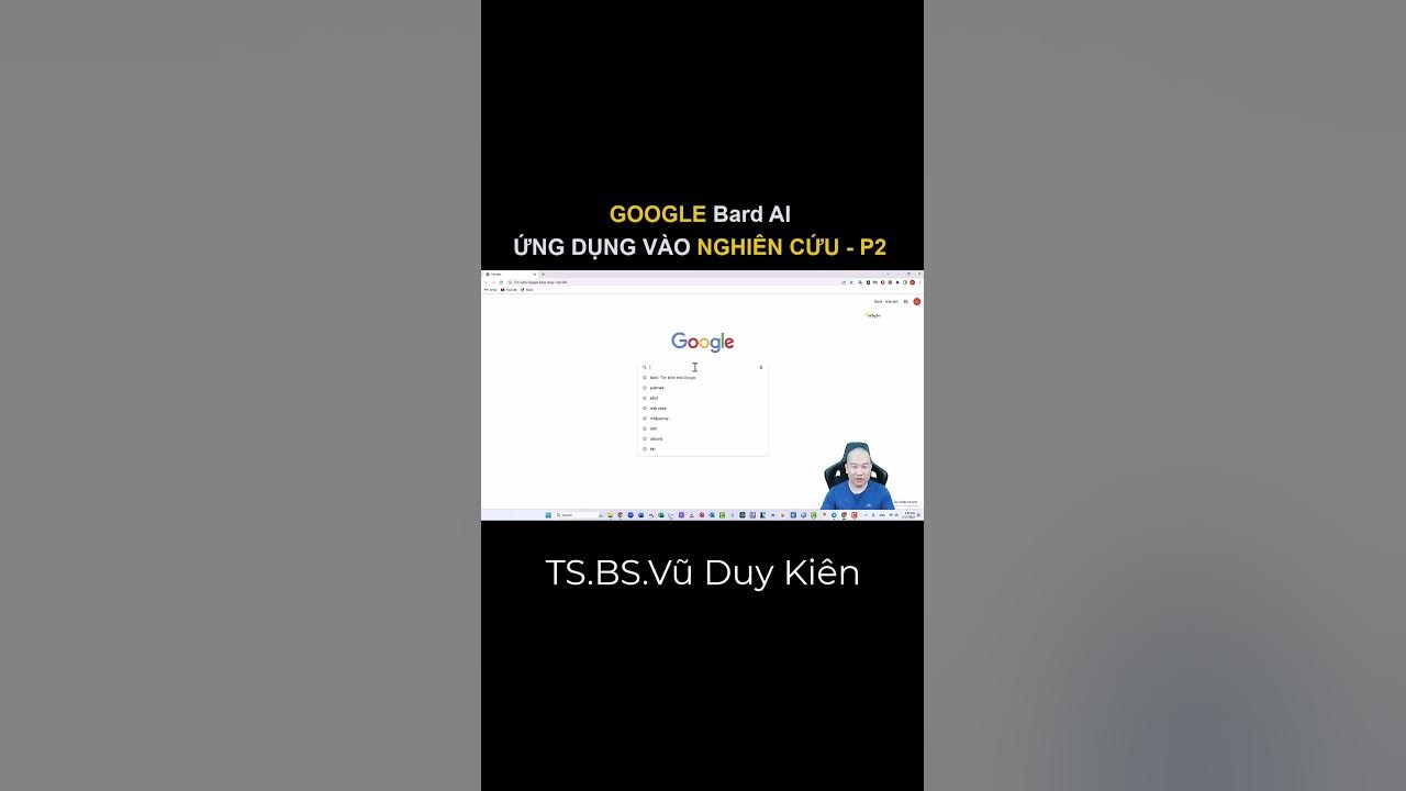 H ng d n s d ng google bard ai p2 ts bs v duy ki n youtube