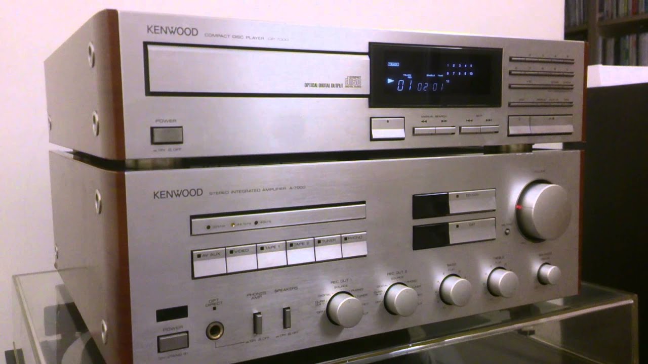 KENWOOD A7000….CDプレーヤー・カセットデッキ・アンプセット CD-A700 