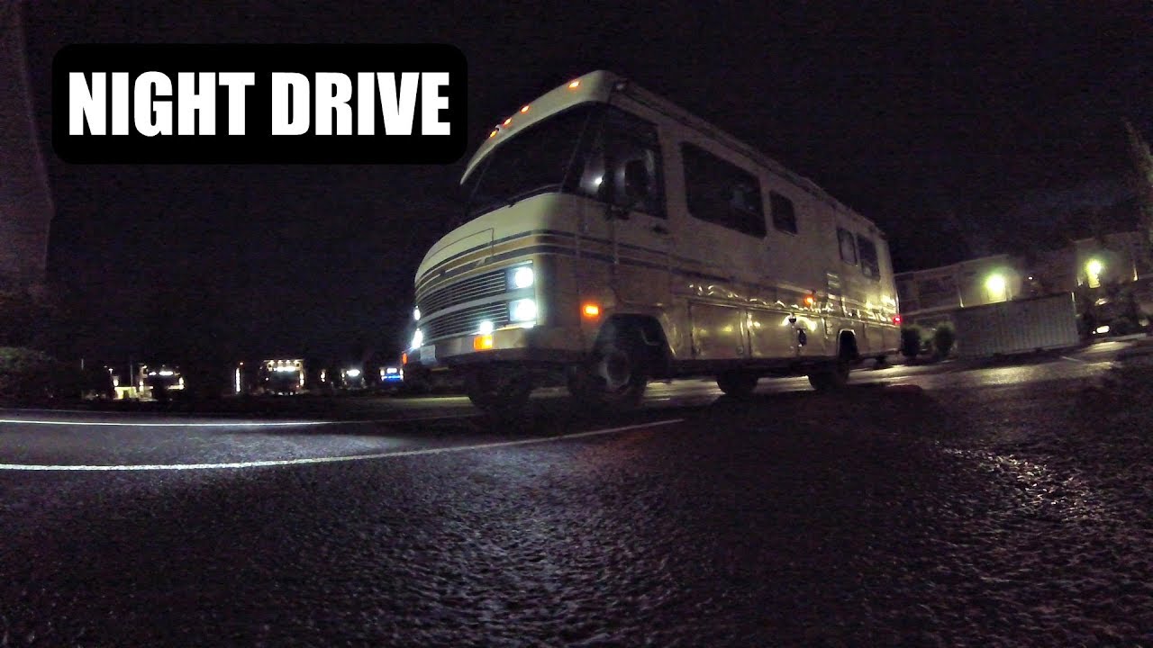 Trying New LED Headlights RV Living YouTube