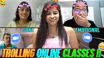Trolling Indian Online Classes - BRAINROT Edition Gone Emotional #zoomraids P 19 ft Dhasu sir