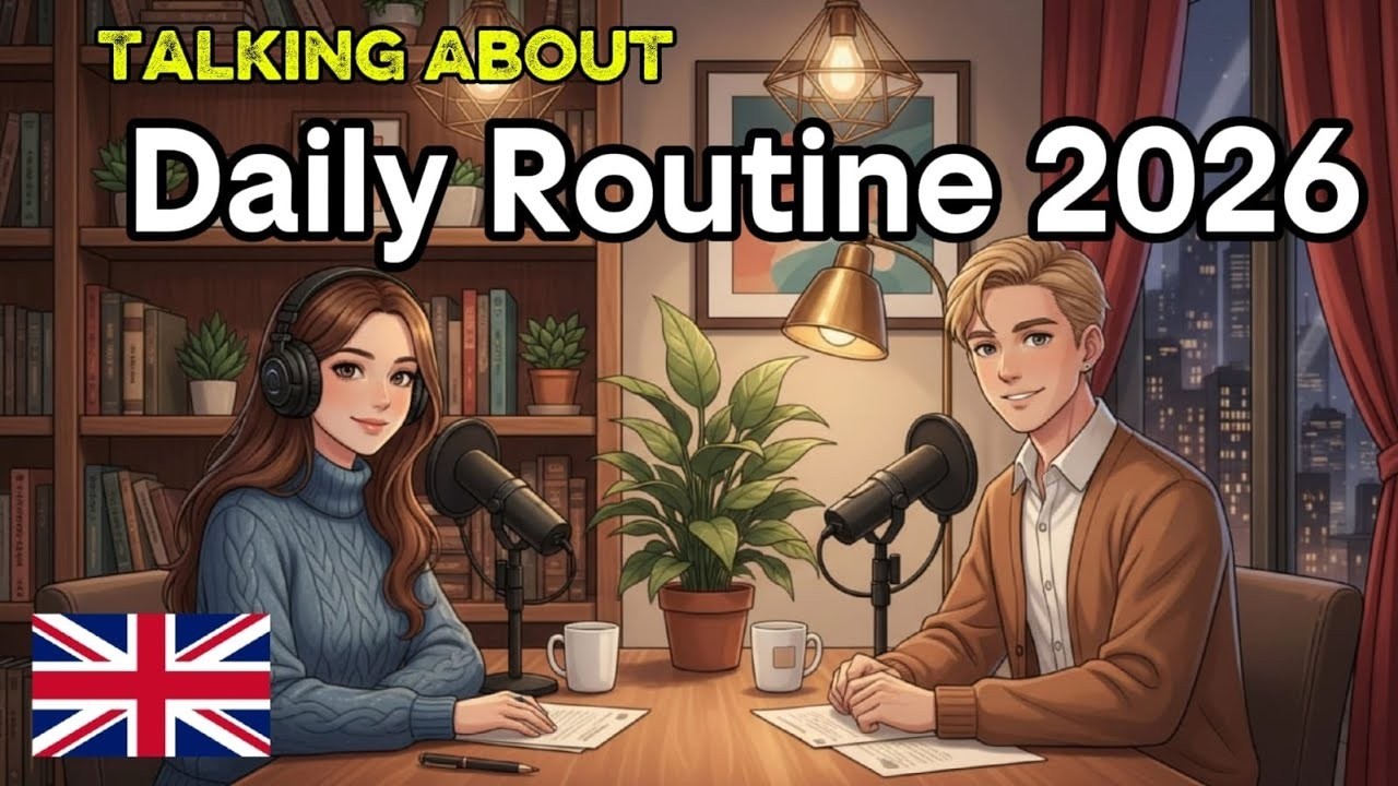 How to Talk About Your Daily Routine in English 2026 | Daily English Conversation Practice