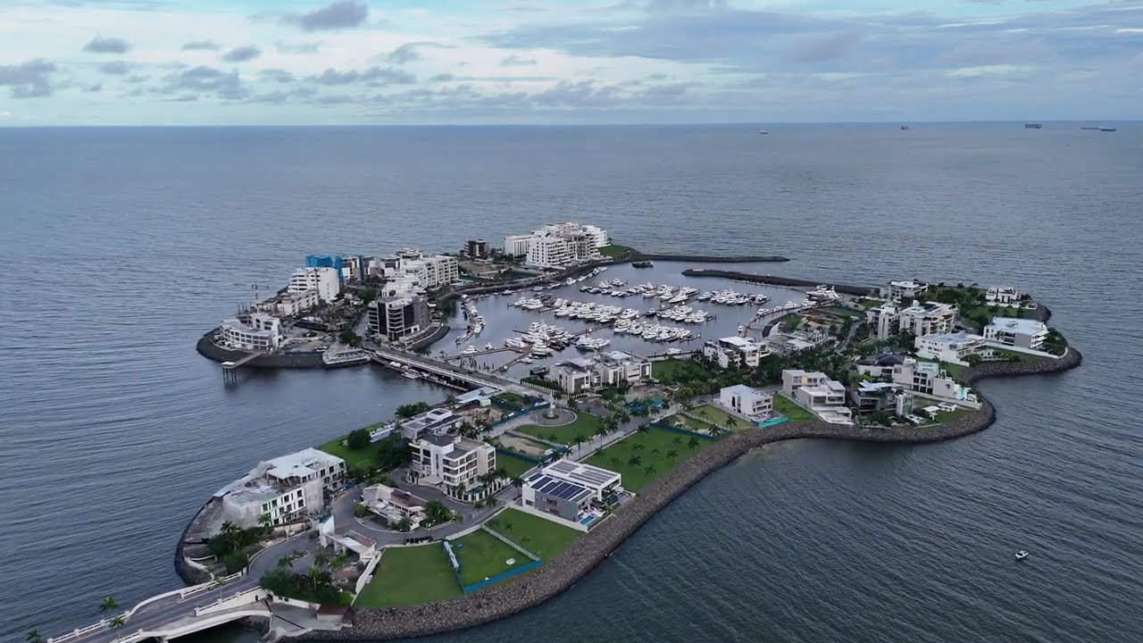 Ocean Reef From Above 🚁 | Panama’s Modern Island Escape