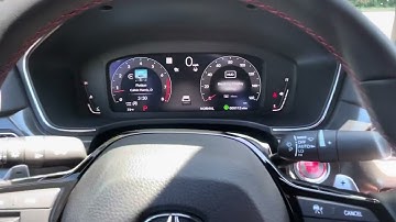JC 2024 Acura Integra A-Spec Technology: how to change head up display (HUD) content