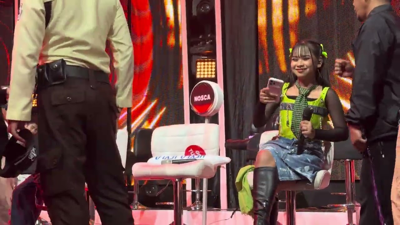 MOMEN APRIL DAN MILA LATIHAN SAAT BREAK IKLAN #live