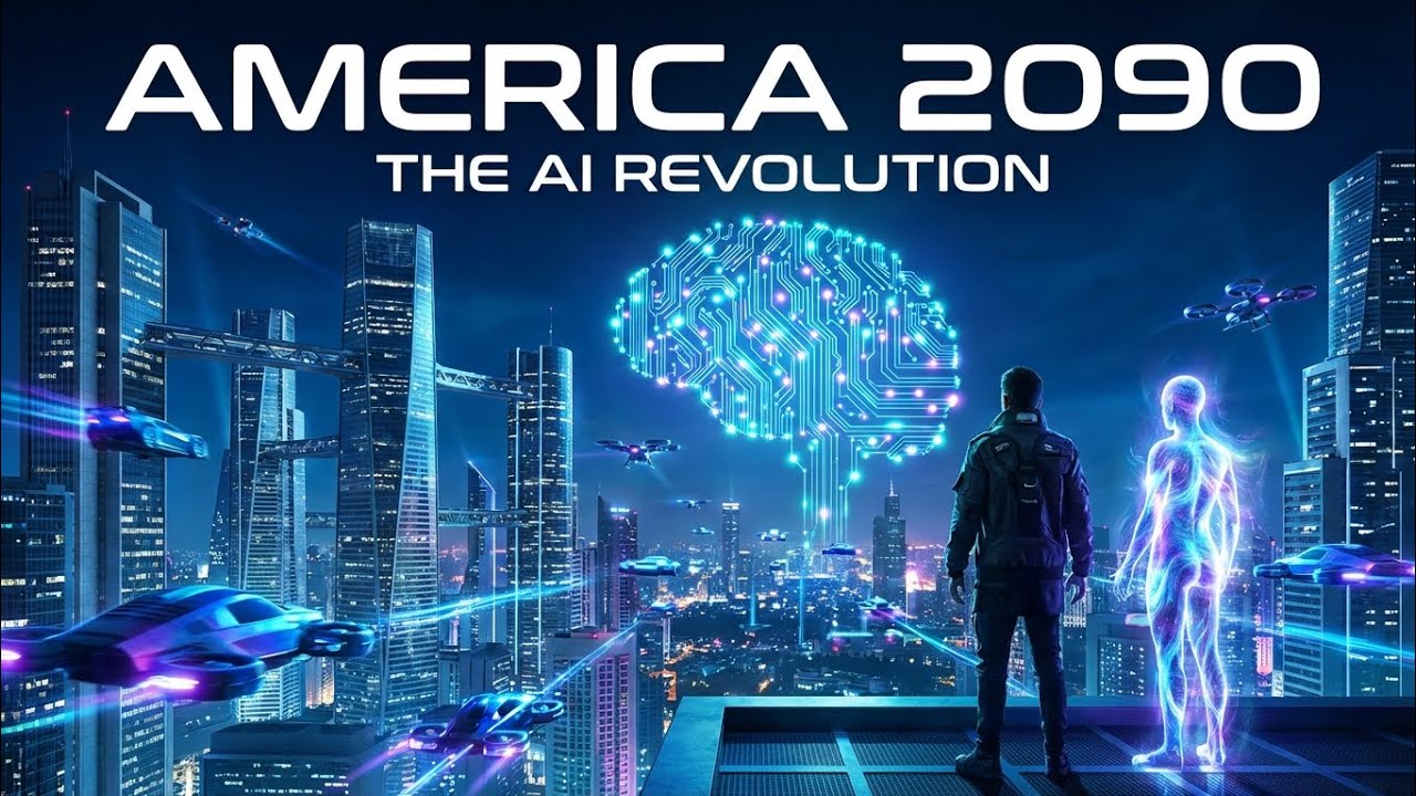Life in 2090 Explained | AI Future of America