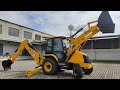 Retro escavadeira jcb 3cx modelo 2020