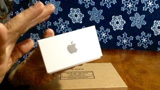 Unboxing iPhone SE and OtterBox, Tapping, Gentle Gum Chewing, Quiet ASMR