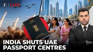 Indian Immigrants in UAE Hit By War? Passport Centres Shut | Firstpost Live