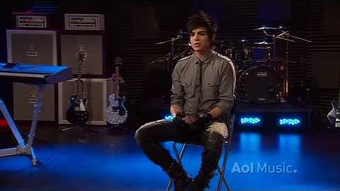 AOL Sessions - Interview with Adam Lambert - Part 1