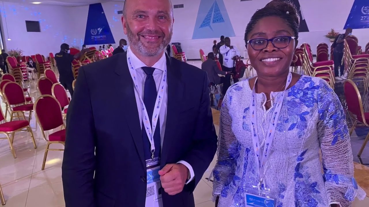 2021 - Jack Hamande 27th UPU Congress Ivory Coast