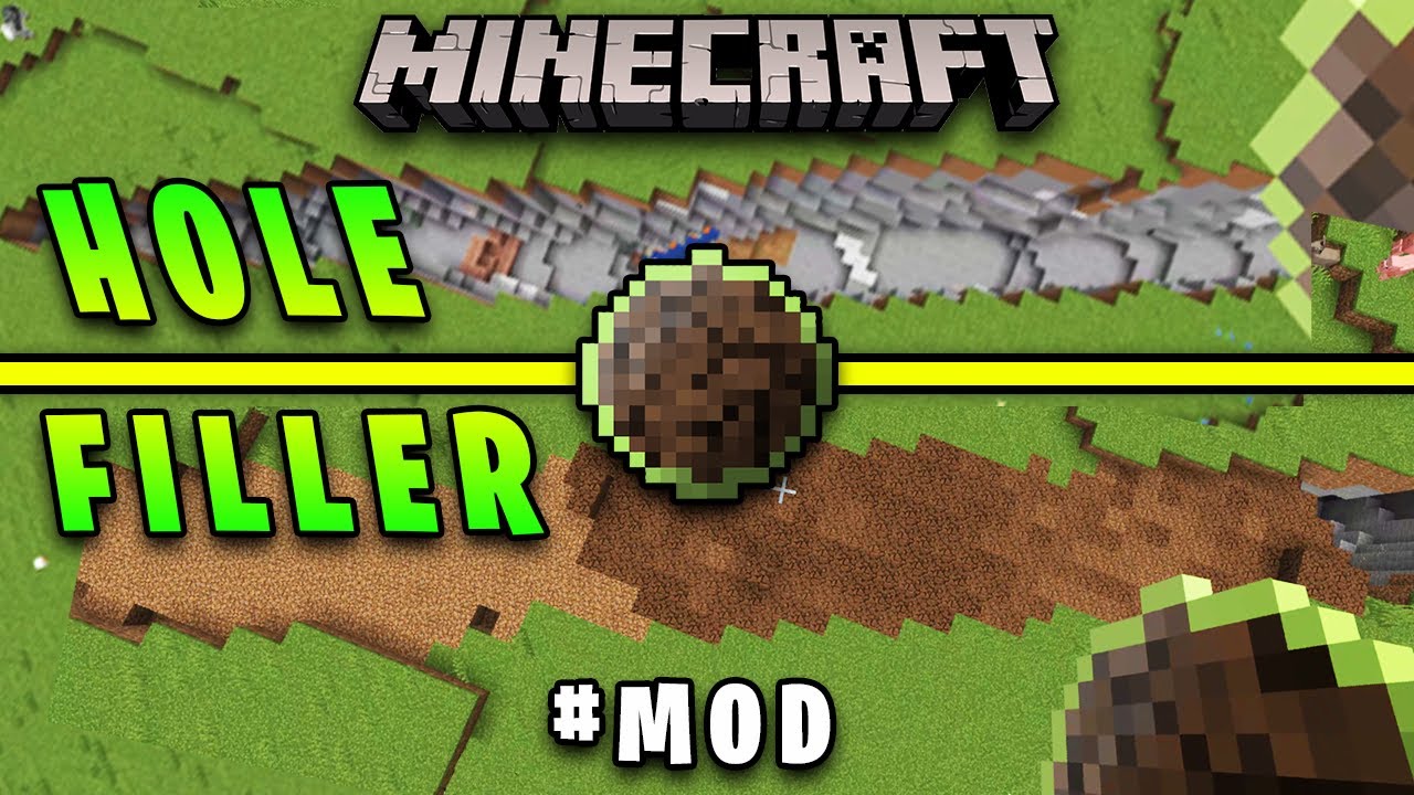 12. мод hole filler mod. чёрная дыра в майнкрафте. 12. 12.