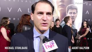 Michael Stuhlbarg  plays Agent Halpern  in the new film  ARRIVAL  on Fabulous TV