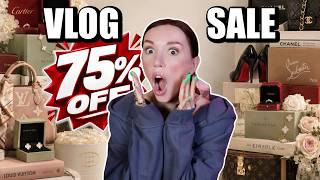 EVERYTHING MUST GO Luxury Vlog SALE ft. Van Cleef Cartier Dior Louboutin Saint Laurent etc #vlogsale