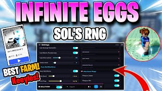 SOL'S RNG SCRIPT *NO KEY* AUTO COLLECT EGGS, AUTO FARM, AUTO SELL &amp; MORE! ✅🥇