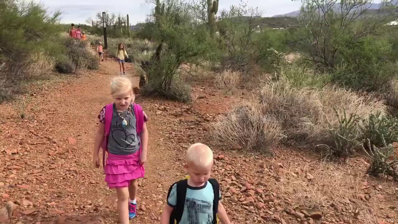 Black Canyon City trail, hiking with kids YouTube