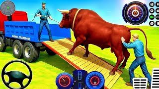 Wild Animal Truck Transport Simulator - Real Zoo Transporter Truck Driving - Android GamePlay screenshot 2