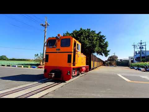虎尾糖廠五分車 從空車出廠到滿載而歸全紀錄