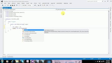 Find Even or Odd in C sharp - by rrc - C# tutorial