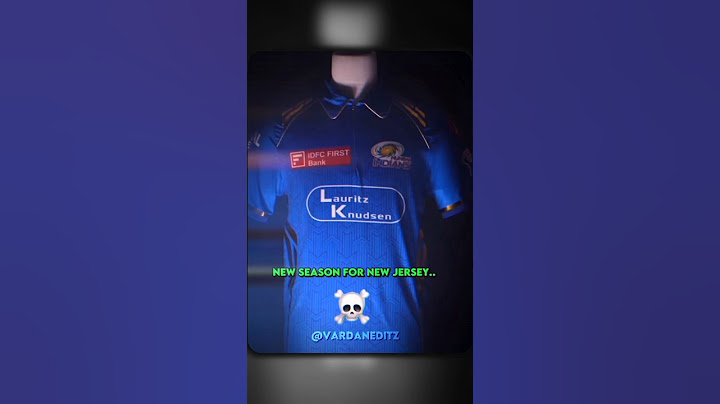 Mumbai Indians New Jersey For IPL 2025☠️#mumbaiindians #rohitsharma #shorts #ipl2025