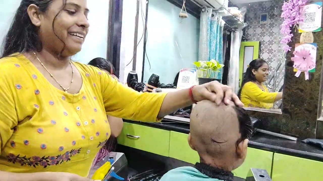 #twin sister heads shave video 🧑‍🦲🧑‍🦲 part 2