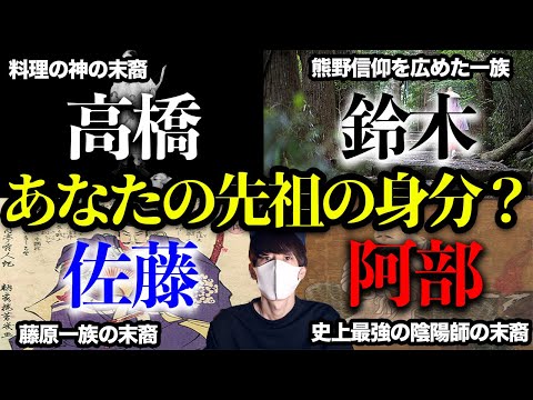 日本人の苗字に隠された本当の意味