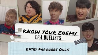 Know Your Enemy ตอนที่.4  เชิญพบกับเหล่าผู้เล่น Duelist ขาโหด แห่ง VCT Pacific