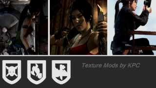 Tomb raider texture mods - i haven't seen that many online (not i've
searched around much), but that's probably because it takes a little
effort to get ...