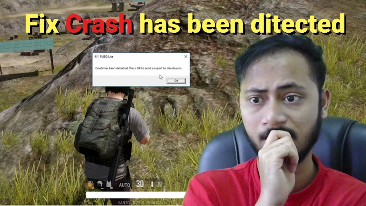 PUBG PC Lite| FiX Crash has been detected | Quick And Simple - YouTube