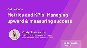 Metrics and KPIs: Managing upwards and measuring success | Vitaly Sharovatov from Qase