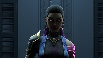 Valorant Reyna Character Intro | Valorant 3D Animation