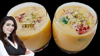 How To Make Mango Custard Mango Custard Recipe By Khadijas Kitchen